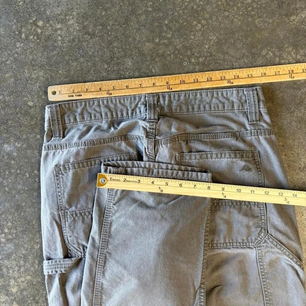 2000s Y2K grey carpenter pants
